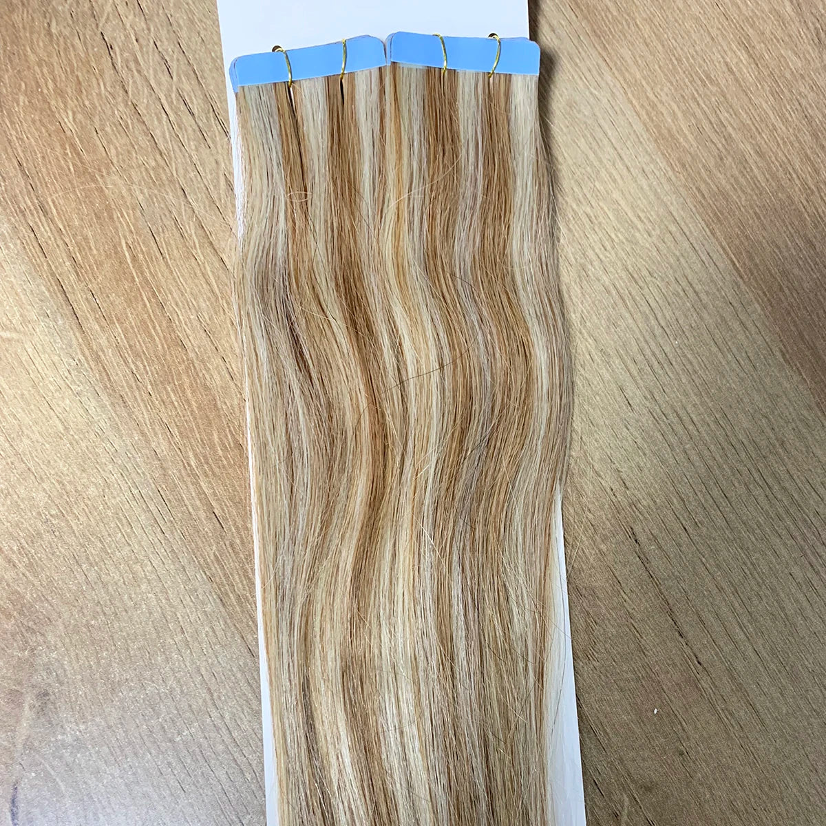 #613 PU Skin Weft Tape Hair Extensions 8"-24" Skin Weft Adhesive Tape Hair Blonde Tape Ons 20pcs Invisible Tape HairUGo