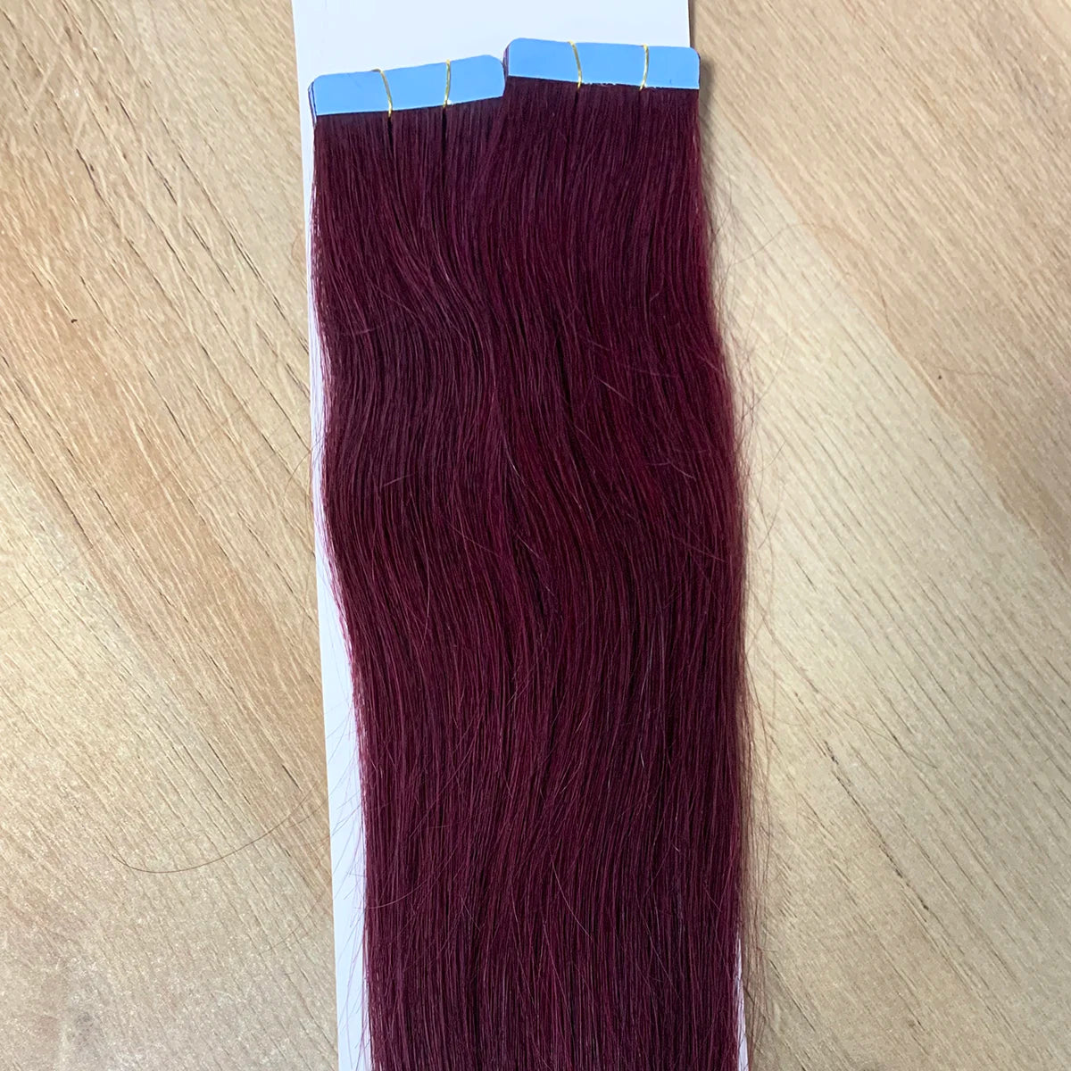 #613 PU Skin Weft Tape Hair Extensions 8"-24" Skin Weft Adhesive Tape Hair Blonde Tape Ons 20pcs Invisible Tape HairUGo