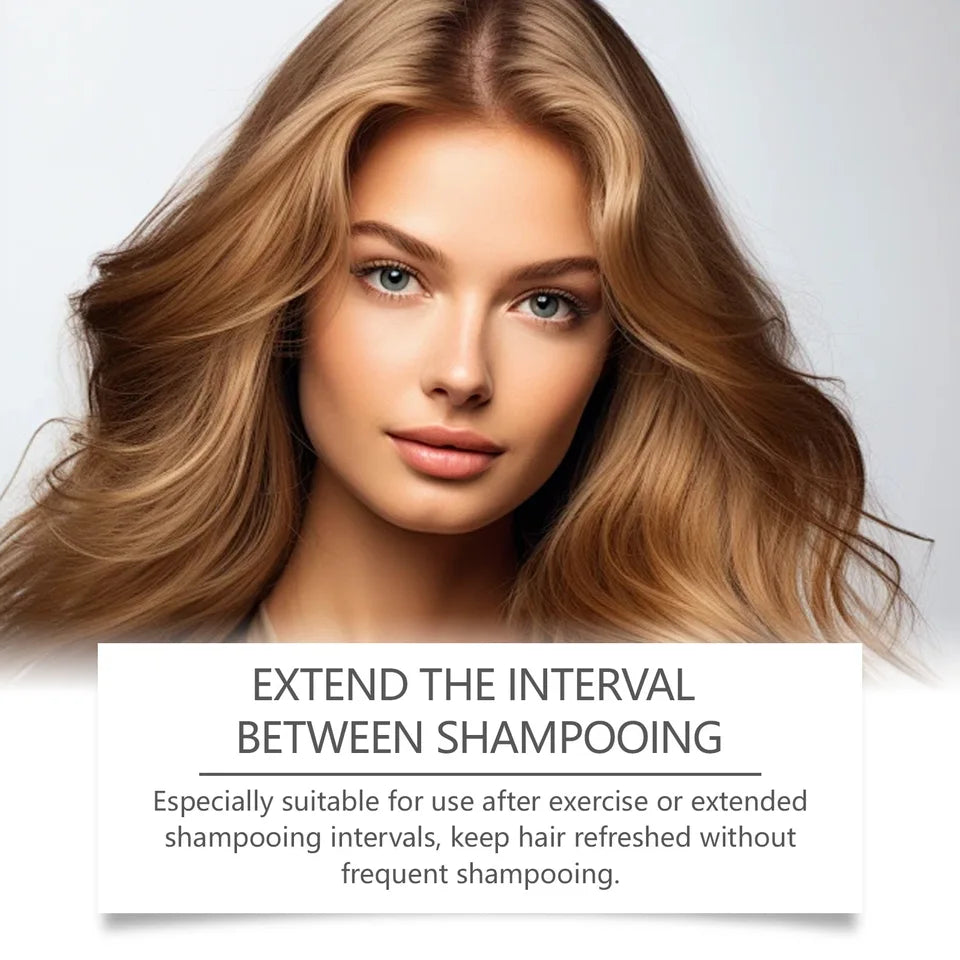 Refreshing Hair Dry Shampoo Cleaning Grease Sweat Strengthening Roots Nourishing Scalp Remove Odor Volumizing Wash Free Shampoo